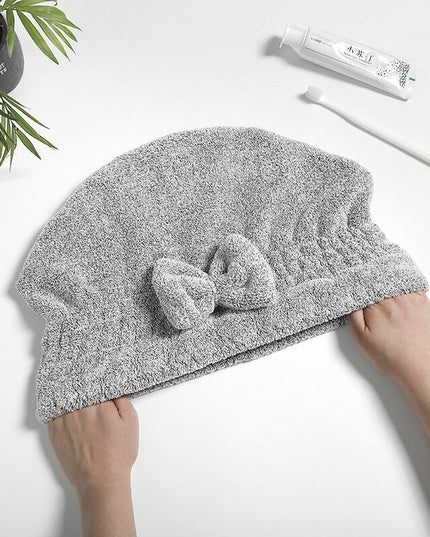 Ręcznik łazienkowy bambusowy do osuszania włosów turban