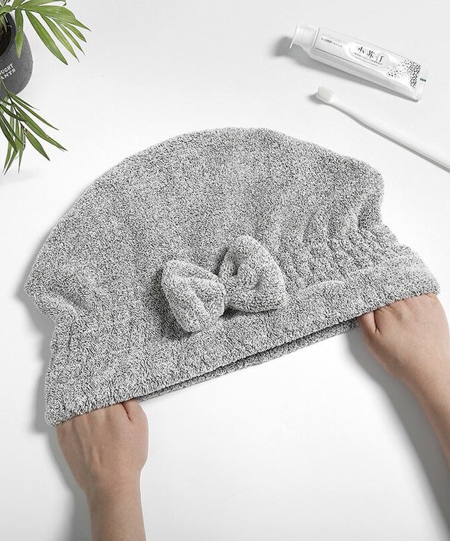 Ręcznik łazienkowy bambusowy do osuszania włosów turban