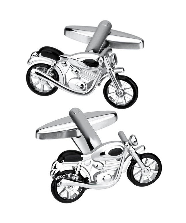 Spinki do koszuli w kształcie motocykla