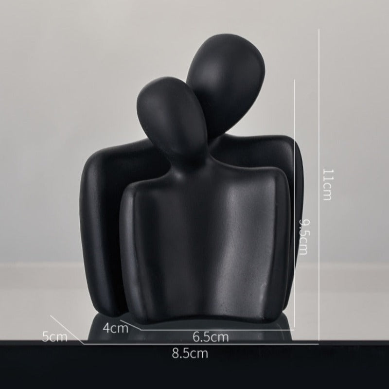 Figurka dekoracyjna wzór postaci elegancki design