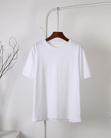 Damski T-shirt bawełniany oversize