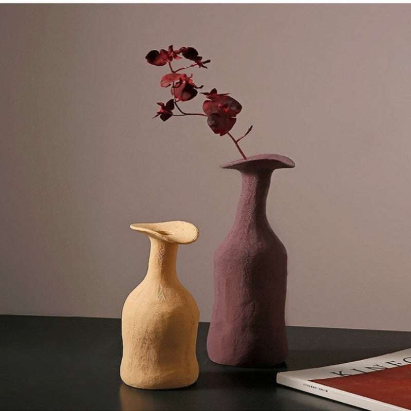 Wazon ceramiczny w pastelowych kolorach