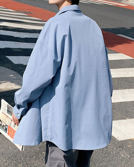 Męska koszula klasyczna o prostym kroju