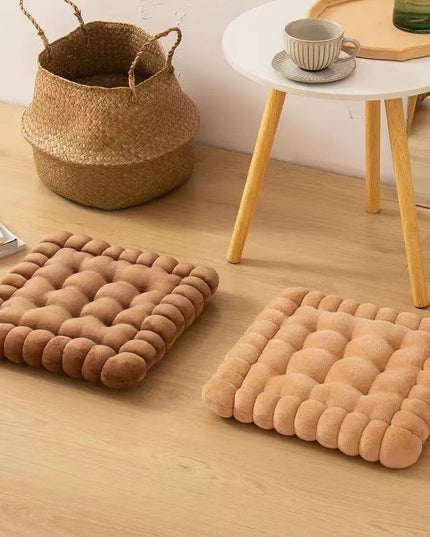 Poduszka dekoracyjna w kształcie herbatnika