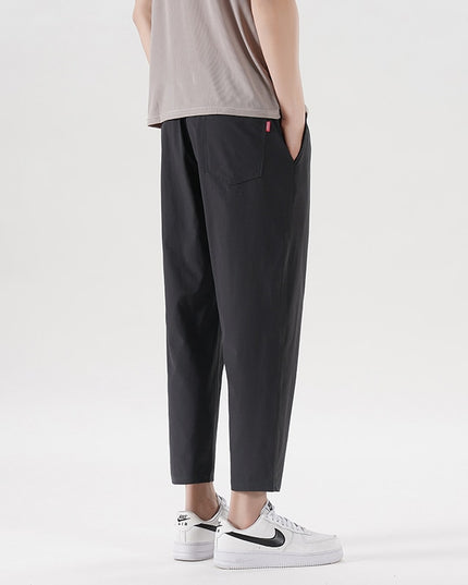 Męskie spodnie treningowe z szeroką nogawką