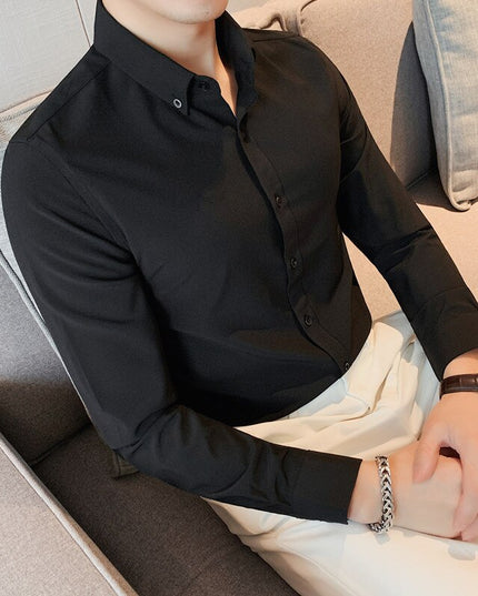 Męska koszula klasyczna o dopasowanym kroju