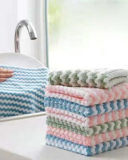 Ręcznik kuchenny ścierka we wzory zestaw 5 sztuk