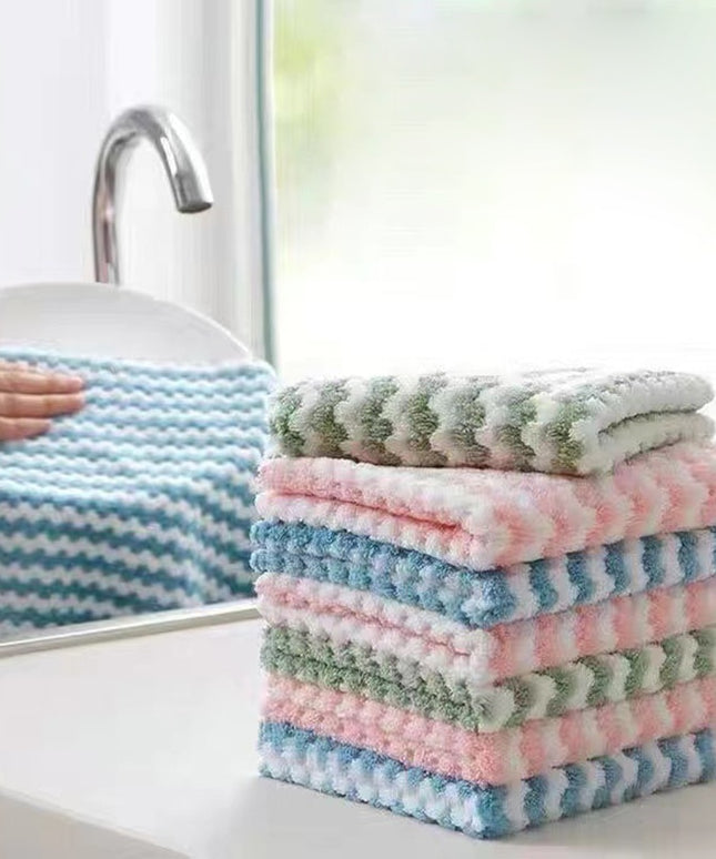 Ręcznik kuchenny ścierka we wzory zestaw 5 sztuk