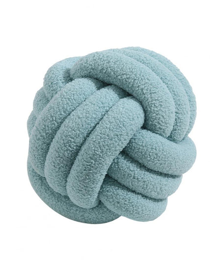 Poduszka dekoracyjna węzeł w jednolitych kolorach