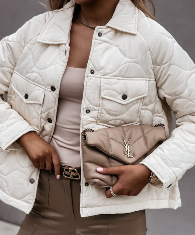 Damska kurtka przejściowa pikowana