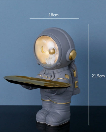 Figurka funkcjonalna astronauta z tacą