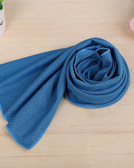 Ręcznik sportowy chłodzący w jednolitych kolorach