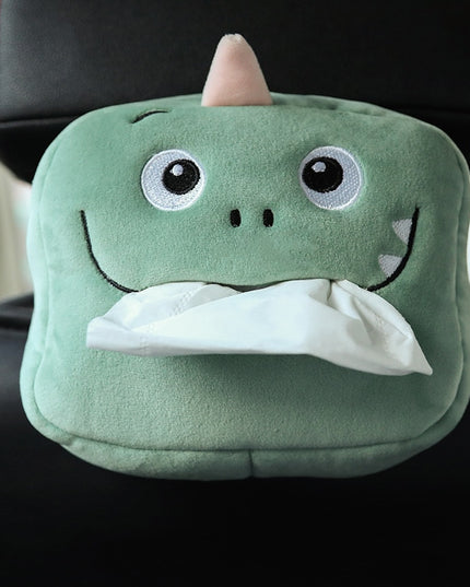 Pudełko na chusteczki pluszowe z motywem zwierzęcia