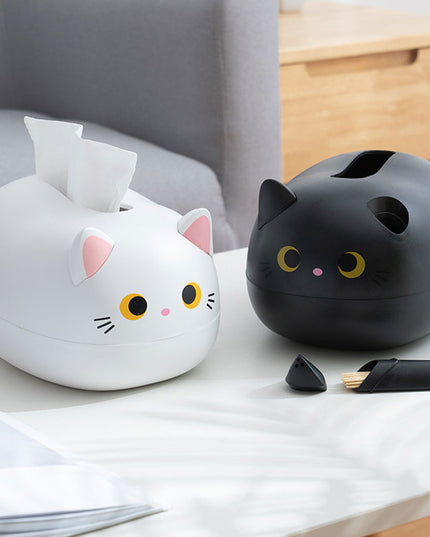 Pudełko na chusteczki w kształcie kota