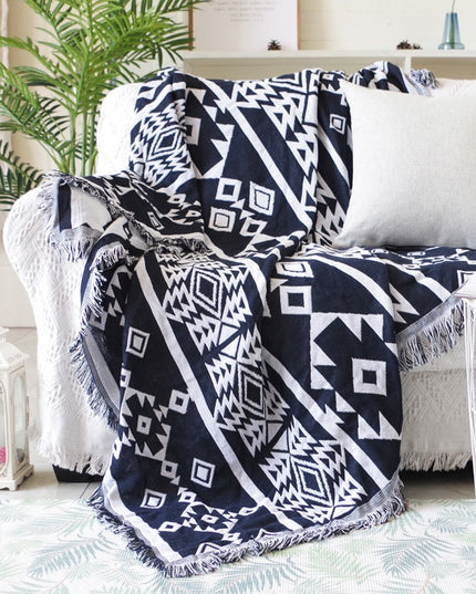 Pled ozdobny w azteckie wzory