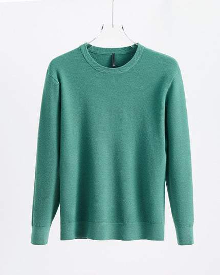 Męski sweter klasyczny z dekoltem w łódkę