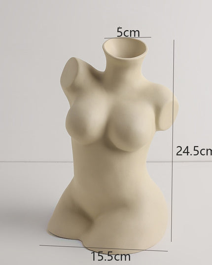 Wazon w kształcie kobiecej sylwetki