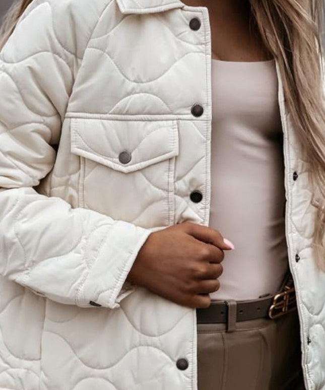 Damska kurtka przejściowa pikowana