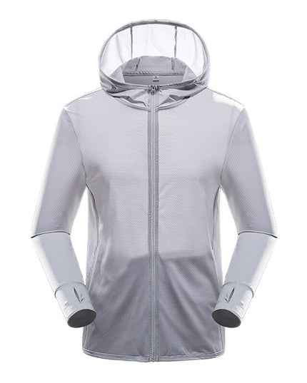 Męska kurtka przejściowa przeciwdeszczowa z kapturem