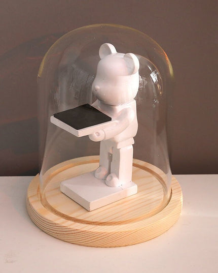 Figurka funkcjonalna podstawka na zegarek z gablotą