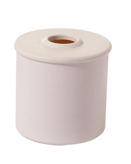 Pudełko na chusteczki okrągłe w pastelowych kolorach