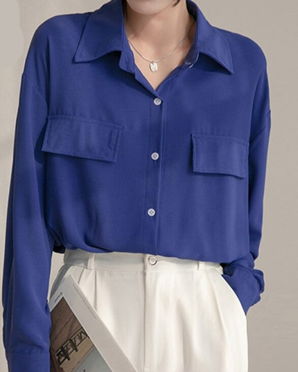 Damska koszula szyfonowa