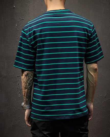 Męski T-shirt w paski