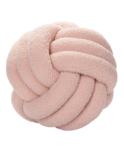 Poduszka dekoracyjna węzeł w jednolitych kolorach