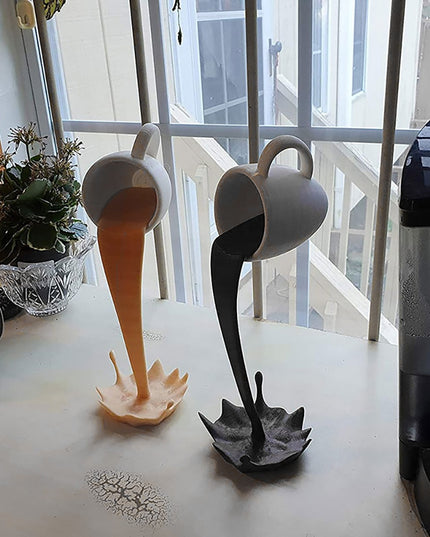 Figurka dekoracyjna filiżanka z kawą