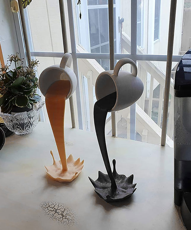 Figurka dekoracyjna filiżanka z kawą