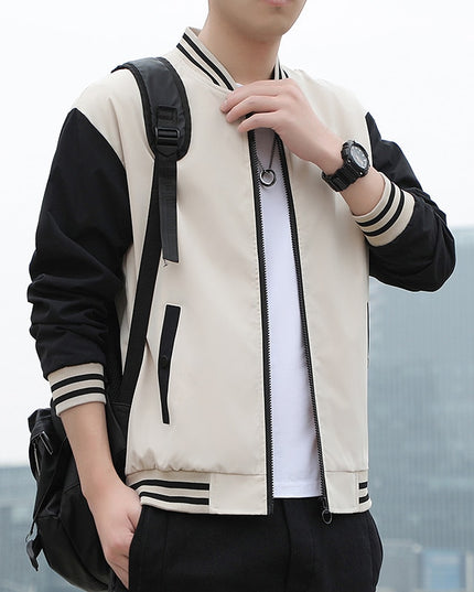 Męska kurtka przejściowa bomberka typu bejsbolówka