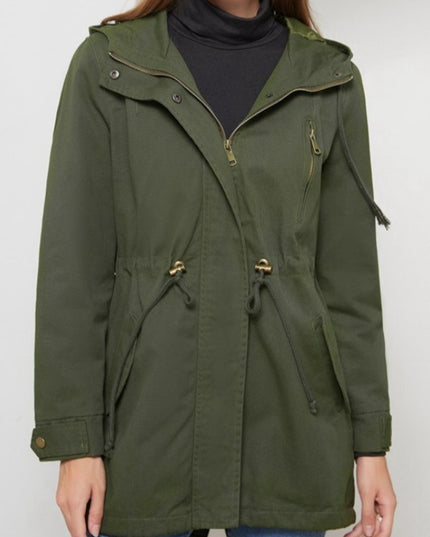Damska kurtka przejściowa typu parka