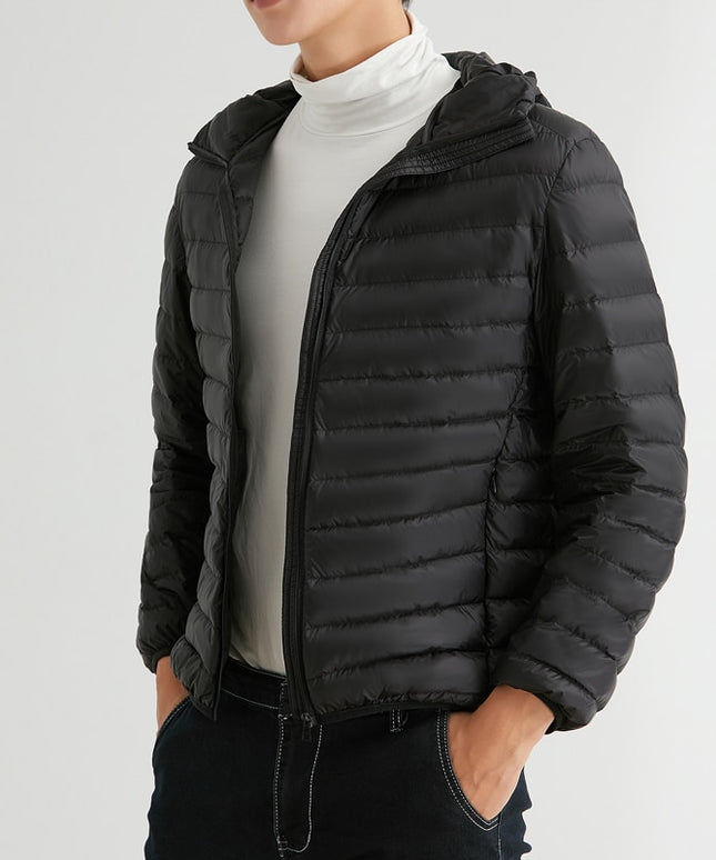 Męska kurtka zimowa klasyczna pikowana