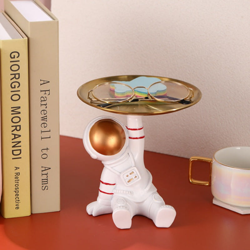 Figurka funkcjonalna astronauta z tacą