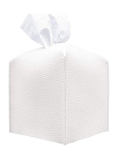 Pudełko na chusteczki skórzane kwadratowe