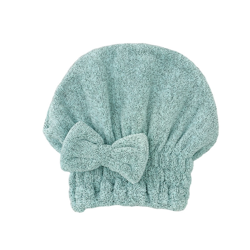 Ręcznik łazienkowy bambusowy do osuszania włosów turban