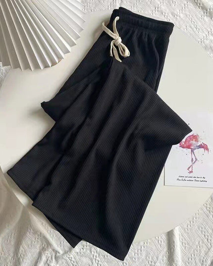 Damskie spodnie dresowe z prostymi nogawkami