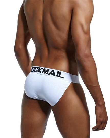 Slipy męskie na gumce z napisem