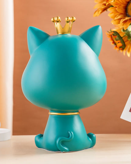 Figurka funkcjonalna schowek w kształcie kota