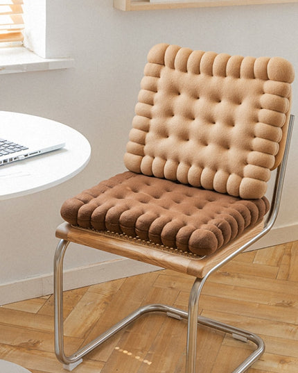 Poduszka dekoracyjna w kształcie herbatnika