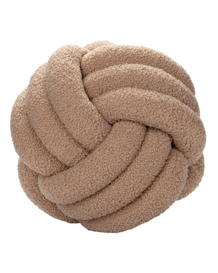 Poduszka dekoracyjna węzeł w jednolitych kolorach