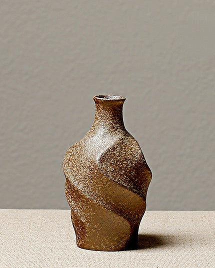 Wazon dekoracyjny elegancki w ciemnych kolorach