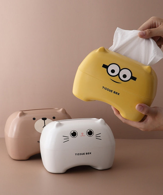 Pudełko na chusteczki schowek z nadrukiem