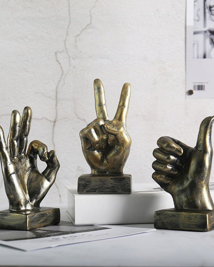 Figurka dekoracyjna palec nowoczesny styl