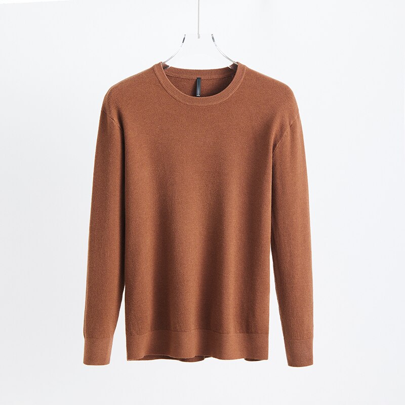 Męski sweter klasyczny z dekoltem w łódkę