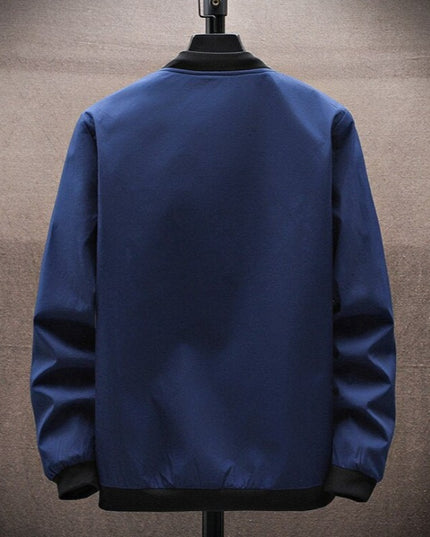 Męska kurtka przejściowa bomberka klasyczna o prostym kroju