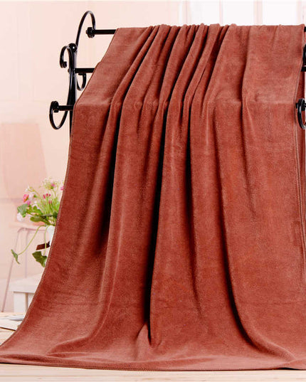 Ręcznik saunowy chłonny w jednolitych kolorach