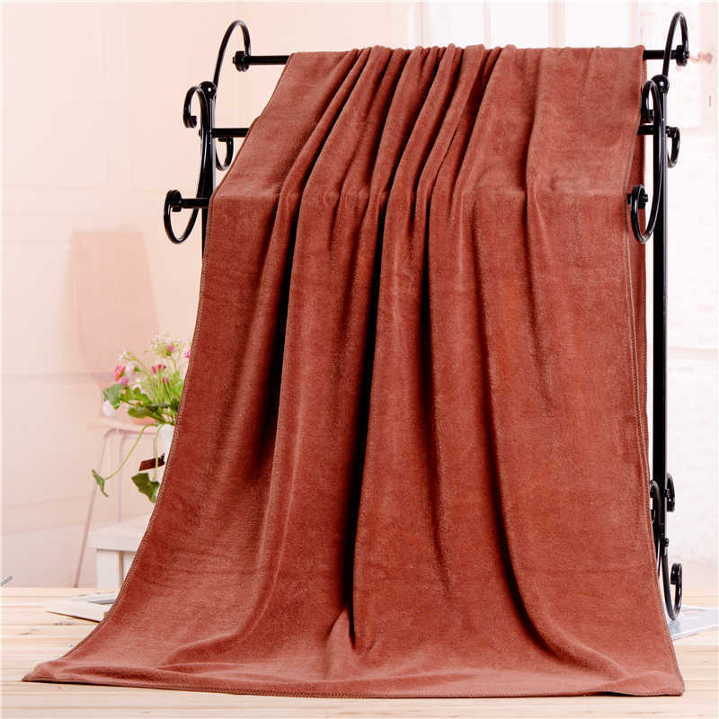 Ręcznik saunowy chłonny w jednolitych kolorach