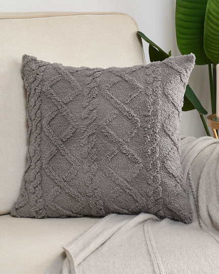 Poszewka na poduszkę z tłoczonym wzorem w pastelowych kolorach