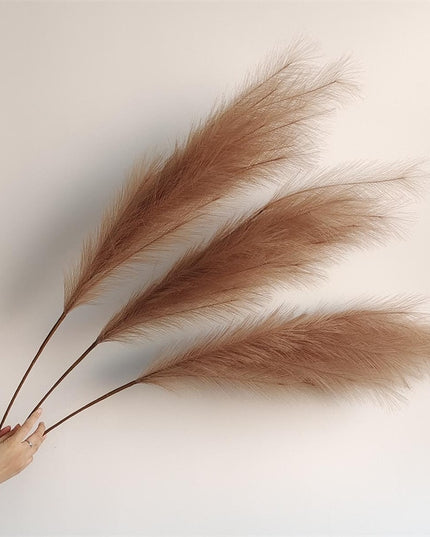 Trawa pampasowa dekoracyjne piórka długość 100 cm